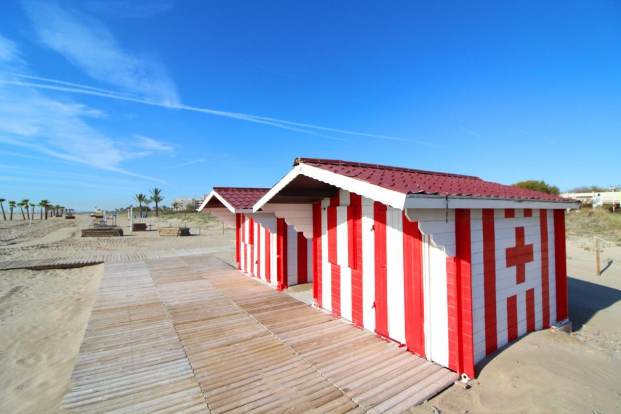 Global Properties, Apartamento Con Terraza Y Vistas A La Piscina En Gran Canet Canet d'En Berenguer Luaran gambar
