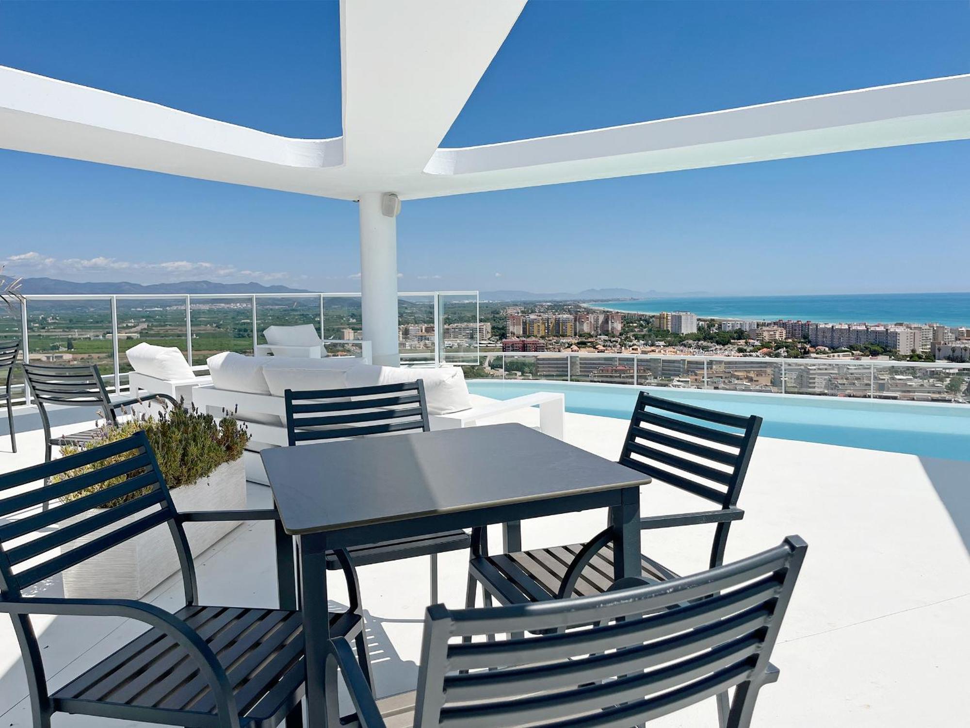Global Properties, Apartamento Con Terraza Y Vistas A La Piscina En Gran Canet Canet d'En Berenguer Luaran gambar