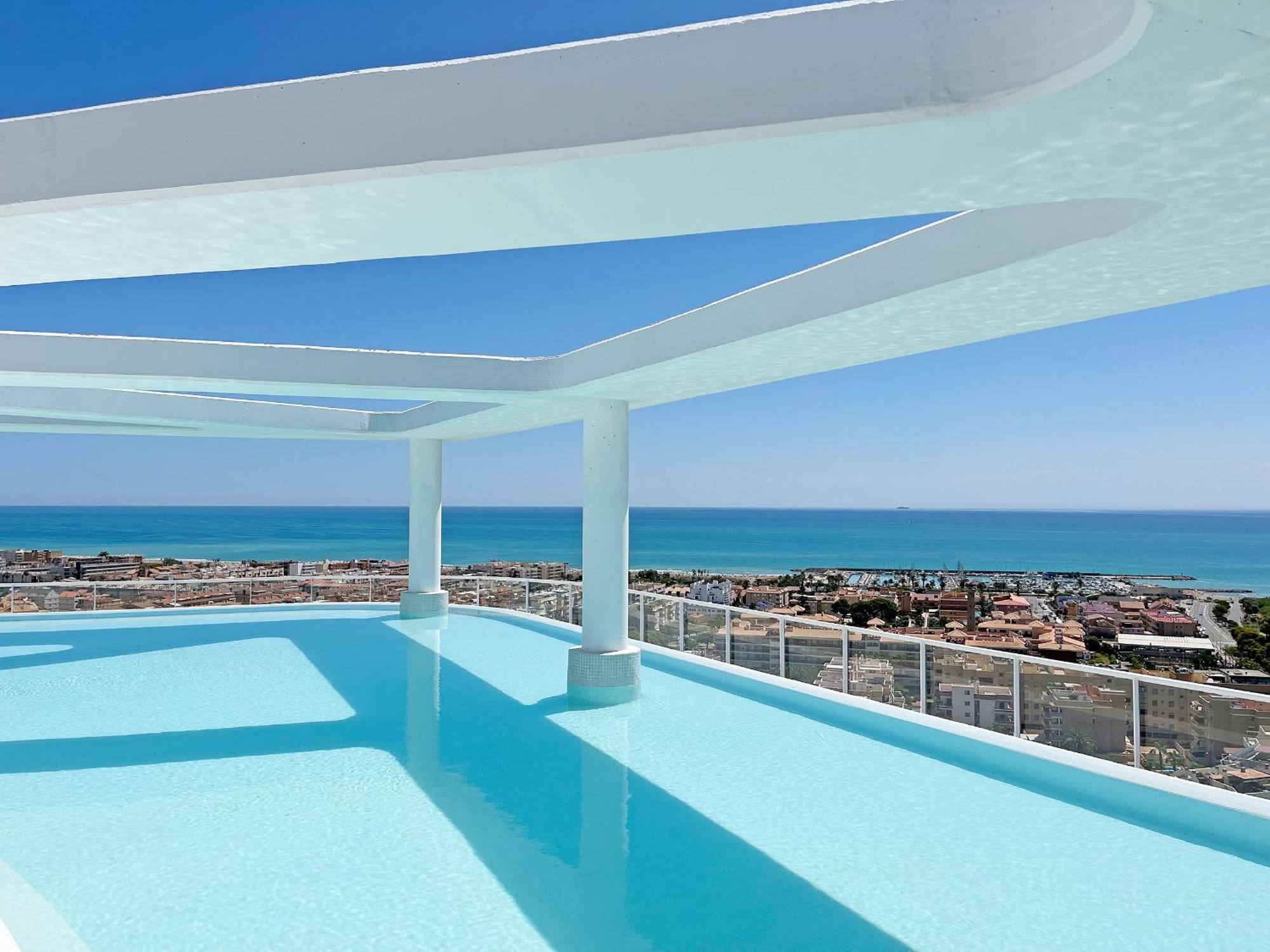 Global Properties, Apartamento Con Terraza Y Vistas A La Piscina En Gran Canet Canet d'En Berenguer Luaran gambar